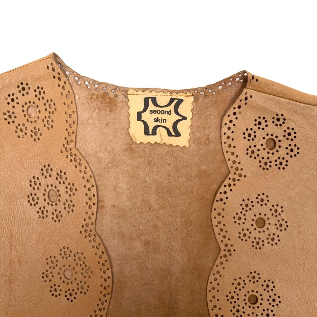Conjunto Saia de Couro Vintage Anos 70 da Second Skin Boho Prairie Cowgirl – photo 6